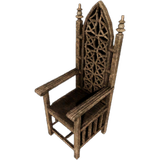 Carved Wooden Chair