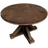 Round Wooden Table
