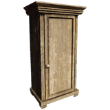 Single-Door Wooden Wardrobe