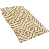 Small White-Patterned Rug