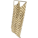 White-Patterned Wall Tapestry